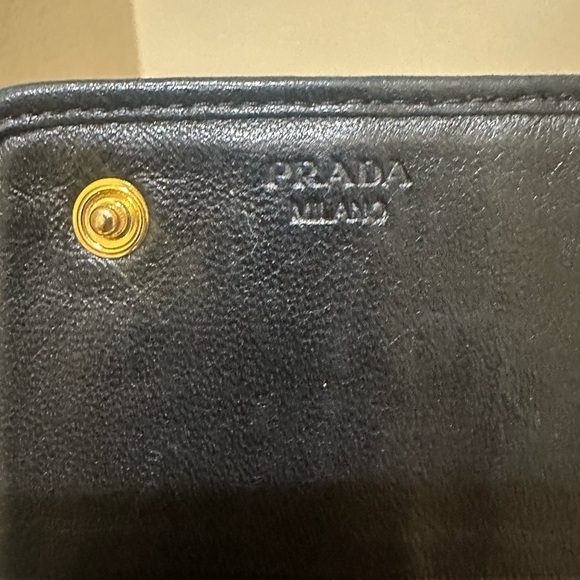Prada Lambskin Long Wallet On Unbranded Chain - Picture 4 of 12